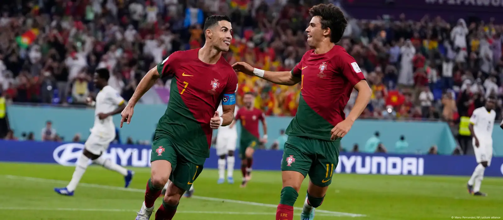 Portugal vence Gana por 3 a 2 e lidera Grupo H da Copa - Copa - Jornal VS