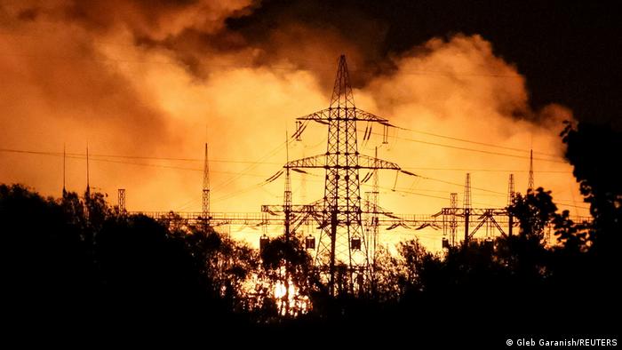 Ukraine Charkiw | Zerstörung der Strominfrastruktur