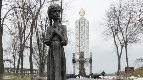 Le monument de l’Holodomor à Kiev (février 2022)