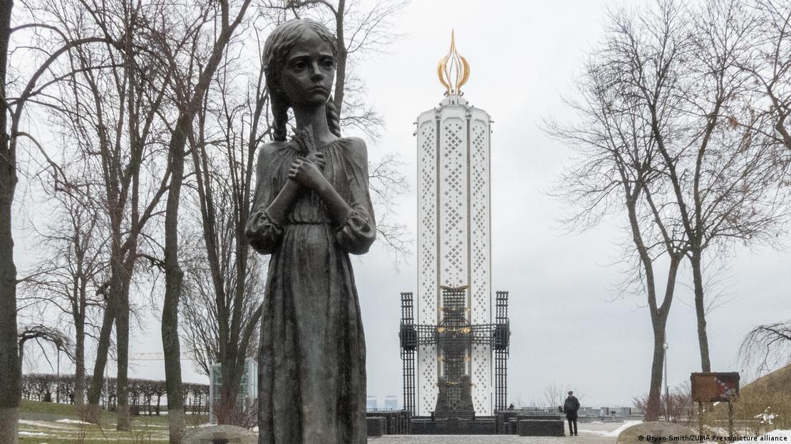 The Holodomor Genocide Memorial in Kyiv