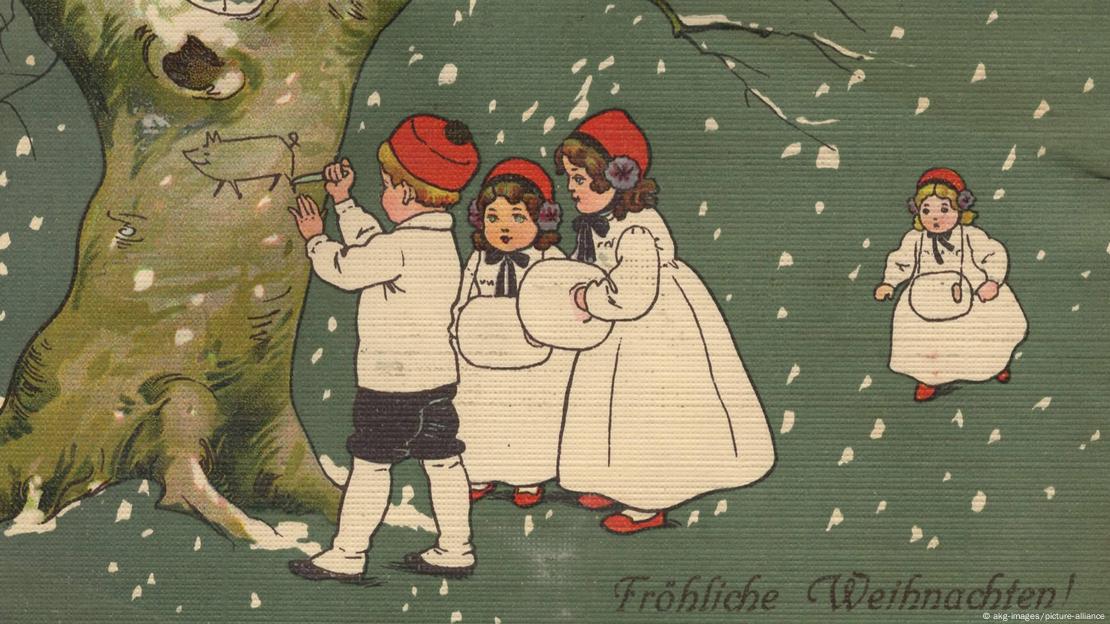 Ангелы, дети, солдаты, — история рождественских открыток « Николлетто