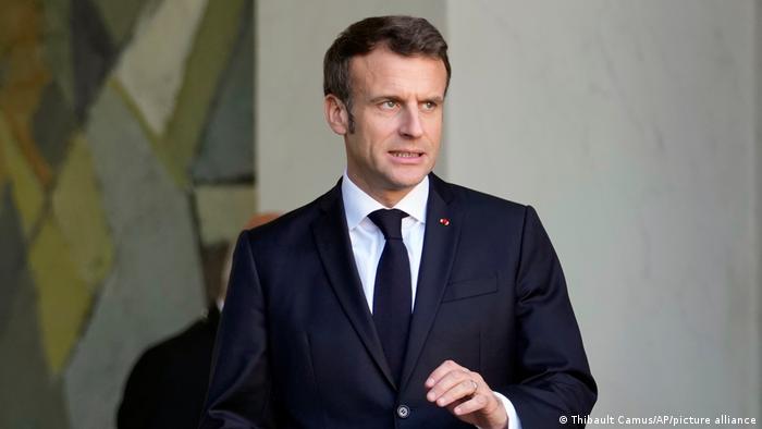 Emmanuel Macron, presidente de Francia.