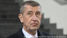 Former Czech Prime Minister Andrej Babis handed over his candidate list for presidential candidature to Interior Ministry in Prague, Czech Republic, on November 4, 2022. (CTK Photo/Katerina Sulova)