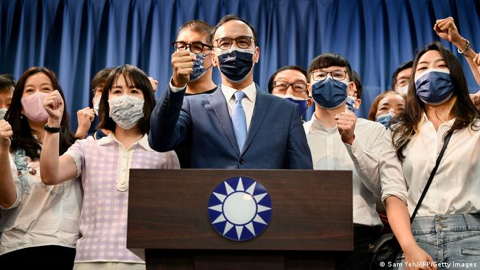 Eric Chu und seine Partei Kuomintang sind die Sieger der Kommunalwahlen in Taiwan 
