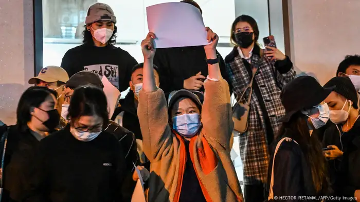 China | Proteste gegen Chinas Null-Covid-Politik