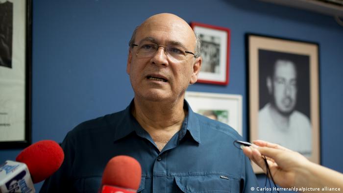 Carlos Fernando Chamorro, periodista crítico con el régimen de Daniel Ortega.