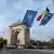 Букурешт накитен со знамиња на НАТО, 28.11.2022