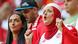 Tunisian Women cheer on their team Tunisian Women cheer on their team