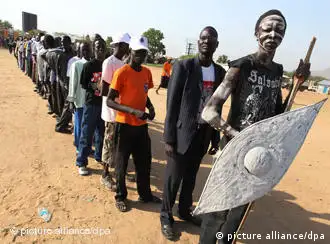南部苏丹周日举行独立公投