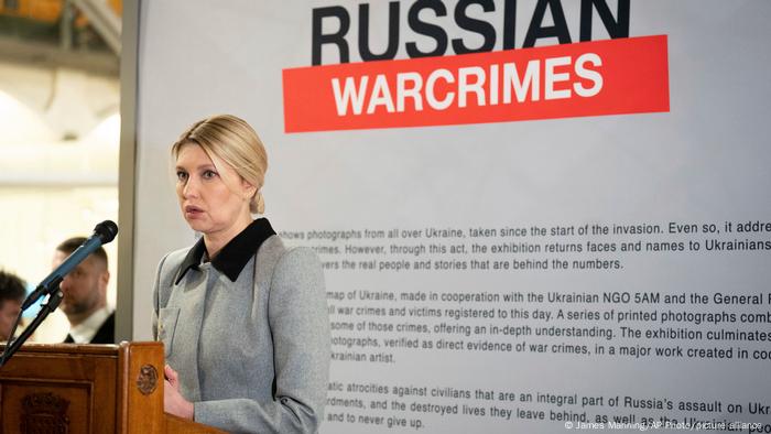 First Lady der Ukraine Olena Zelenska 