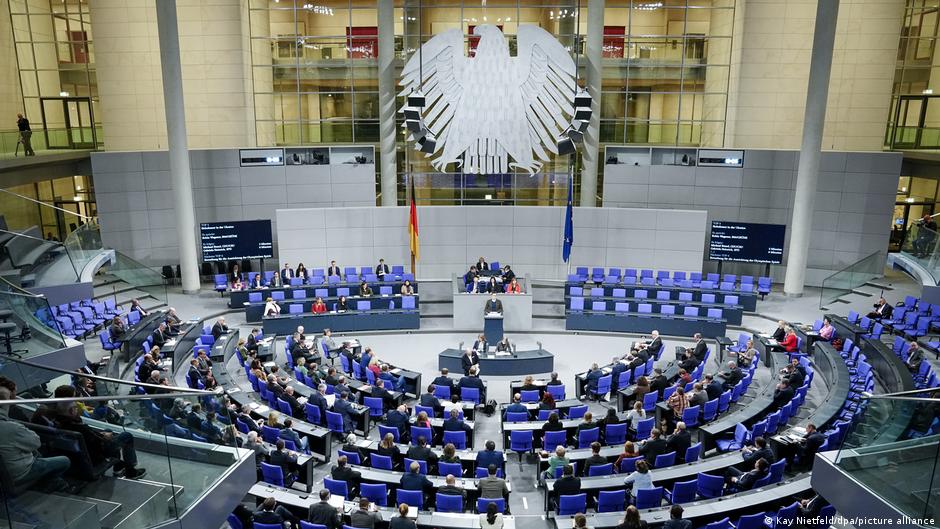 Sednica Bundestaga 30. novembra 2022. na kojoj je usvojena rezolucija kojom se priznaje da je Holodomor u Ukrajini bio genocid