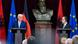 Albanien | PK Steinmeier und Begaj in Tirana Albanien | PK Steinmeier und Begaj in Tirana