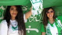01.12.2022
Two women soccer fans at the 2022 Qatar World Cup. 