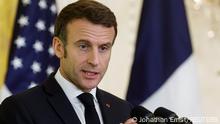 Macron dijo que tuvo una discusión clara y franca con Elon Musk