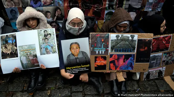 Türkei Protest in Istanbul gegen die Unterdrückung von Uiguren in China