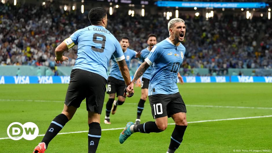 Uruguai vence Gana, mas ainda se despede do Catar 2022 |  Esportes |  D.W.