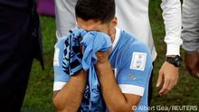 Fußball-WM: Uruguay schlägt Ghana und scheidet dennoch aus