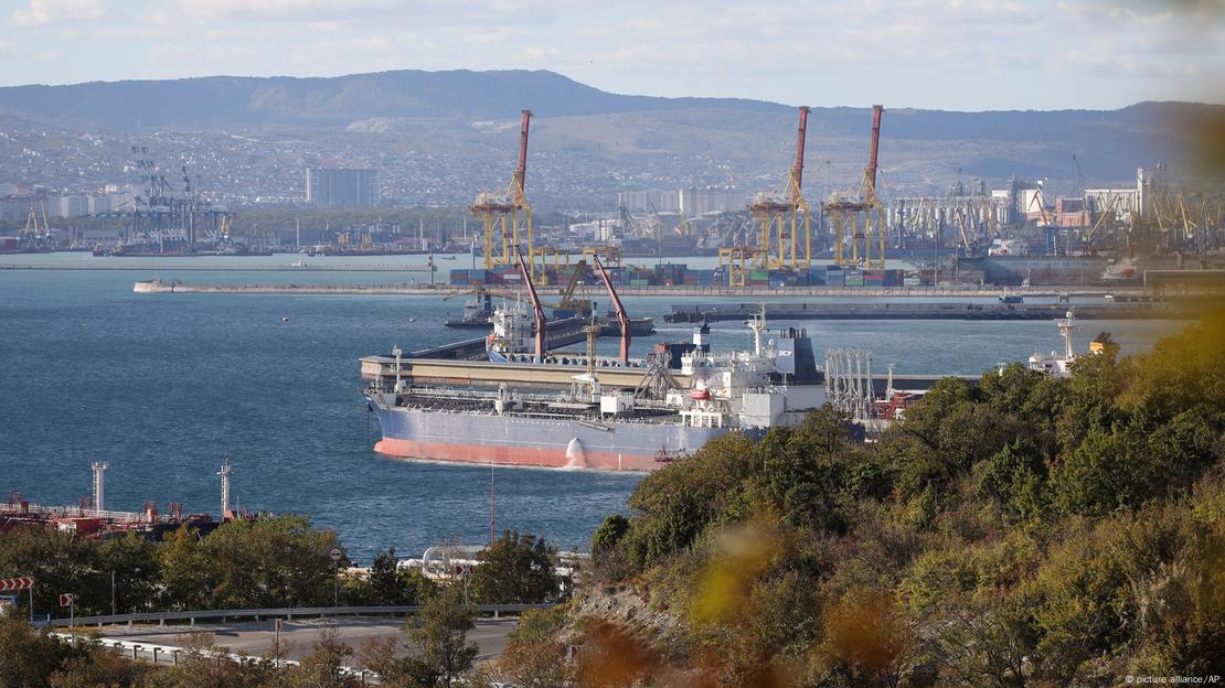 Rusya'nın Karadeniz kıyısındaki Novorossiysk Limanı