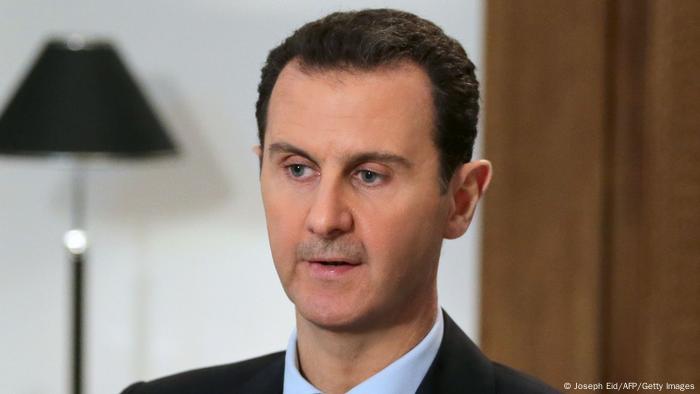 Porträt des syrischen Präsidenten Baschar al-Assad