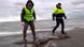 A handout photo of seals dead on the beach in Russia A handout photo of seals dead on the beach in Russia