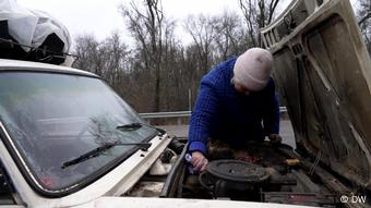 Ukraine, Voiture, Réfugié