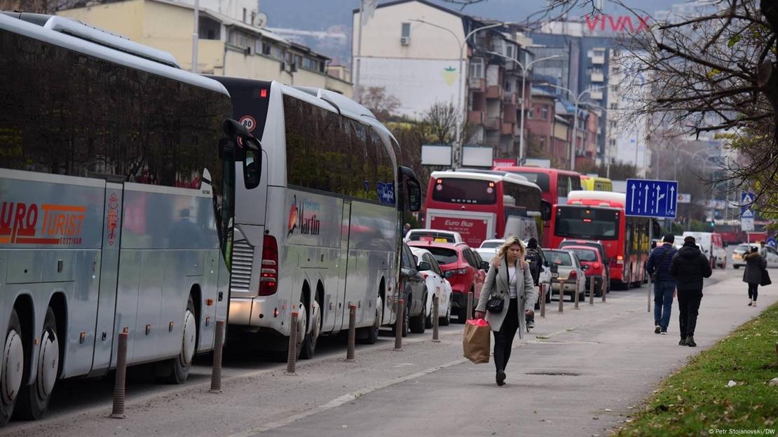 Скопје протести превозници