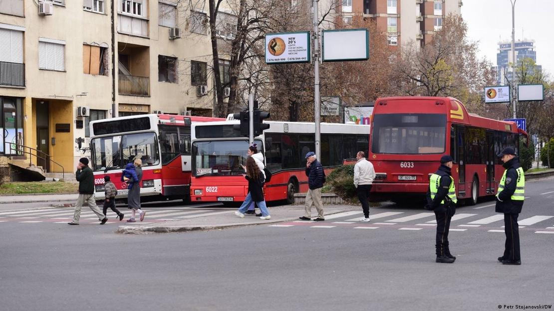 Скопје превоз блокади