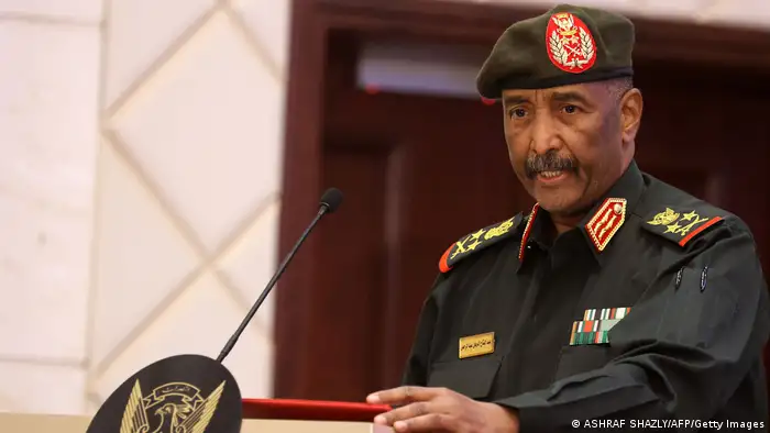 عبد الفتاح البرهان قائد الجيش السوداني ورئيس مجلس السيادة