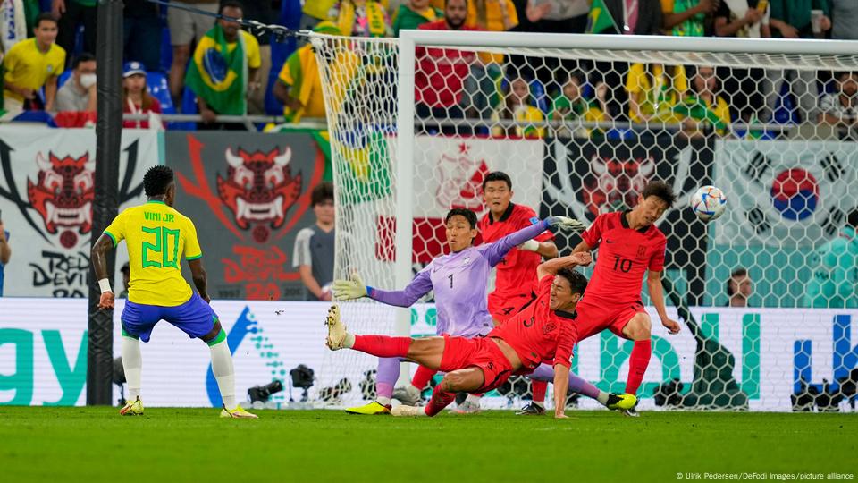 Brasil goleia a Coreia do Sul por 4 a 1 e avança às quartas de final da  Copa do Mundo