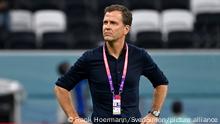 Oliver BIERHOFF (Teammanager GER), Einzelbild,angeschnittenes Einzelmotiv, Halbfigur,halbe Figur. Costa Rica (CRC) - Deutschland (GER) 2-4 Gruppenphase Gruppe E,Spiel 44 am 01.12.2022, Al Bayt Stadium. Fussball Weltmeisterschaft 2022 in Katar vom 20.11. - 18.12.2022 ?
