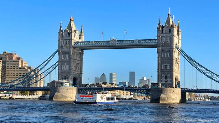 Blick auf die Tower Bridge in London