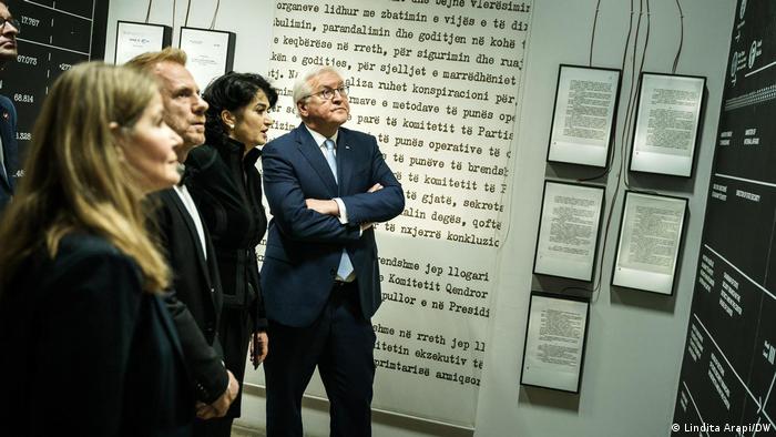 Lindita Arapi begleitete den Präsidenten Steinmeier nach Albanien u Nordmazedonien