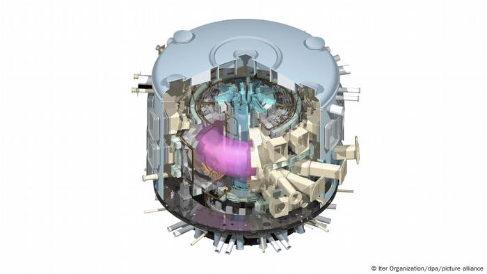 Prototipo de reactor de fusión nuclear.