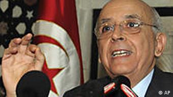 Tunesien Unruhen Ministerpräsident Mohamed Ghannouchi