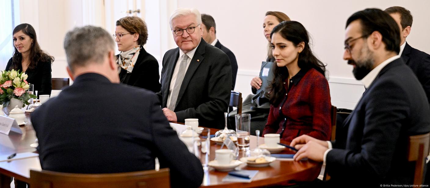 دیدار رئیس جمور آلمان با گروهی از ایرانیان