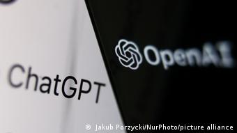 Το σήμα της εταιρείας OpenAI και του ChatGPT