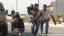 قتيل وجرحى خلال تظاهرات في كركوك بشمال العراق 
