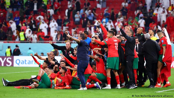 Marruecos venció a Portugal y se enfrentará en la semifinal a Francia.