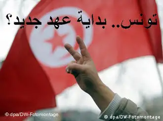突尼斯示威者