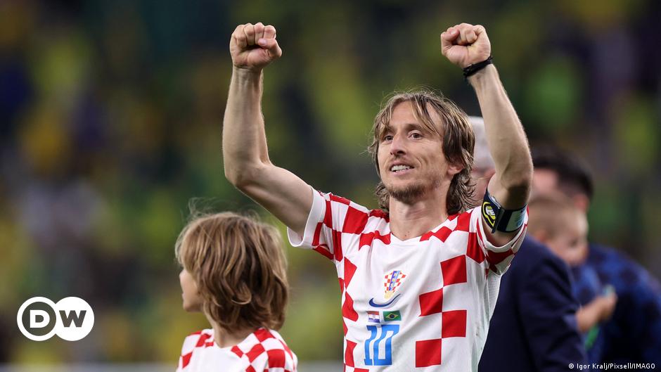Kroatiens Superstar Luka Modric auf seiner letzten Gala-Tour