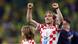 Fußball WM 2022 Luka Modric Jubel Fußball WM 2022 Luka Modric Jubel