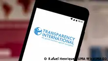 June 1, 2019 - Brazil - In this photo illustration a Transparency International logo seen displayed on a smartphone. Brazil - ZUMAs197 20190601_zab_s197_072 Copyright: xRafaelxHenriquex