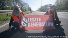 Bundesweite Razzia gegen Letzte Generation
