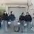 Le 17 janvier dernier, la police garde l'entrée du tribunal d'Athènes où sont jugés les membres des Cellules de feu