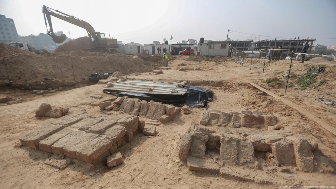 Archaeological site in Gaza.