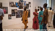 ©Nicolas Remene / Le Pictorium/MAXPPP - Bamako 08/12/2022 Nicolas Remene / Le Pictorium - 8/12/2022 - Mali / Koulikoro / Bamako - 13eme Biennale africaine de la Photographie lors de la ceremonie d'ouverture qui s'est tenue ce jeudi 8 decembre 2022 au Musee National du Mali en presence du Ministre de l'Artisanat, de la Culture, de l'Industrie hoteliere et du Tourisme de la Republique du Mali, M. Andogoly Guindo, Cette 13eme edition des Rencontres de Bamako intitulee Maa ka Maaya ka ca a yere kono - Sur la multiplicite, la difference, le devenir et l'heritage » se tient du 8 decembre 2022 au 8 fevrier 2023 et fete ses 28 ans d'existence. / 8/12/2022 - Mali / Koulikoro / Bamako - The 13th African Photography Biennale was opened on Thursday 8 December 2022 at the National Museum of Mali in the presence of the Minister of Handicrafts, Culture, Hotel Industry and Tourism of the Republic of Mali, Mr. Andogoly Guindo, This 13th edition of the Rencontres de Bamako entitled Maa ka Maaya ka ca a yere kono - On multiplicity, difference, becoming and heritage is being held from 8 December 2022 to 8 February 2023 and is celebrating its 28th anniversary.