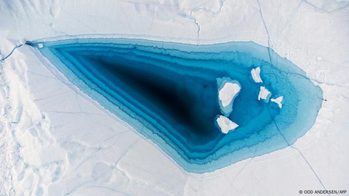 Iceberg del glaciar de Groenlandia