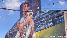 Alle Fotos aufgenommen am 15. Dezember 2022
Rosario, Argentinien
Auch das Geburtshaus von Lionel Messi würdigt die Verdienste des Stars.