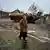 Ukraine - Zerstörung in Kharkiv nach russischem Luftangriff