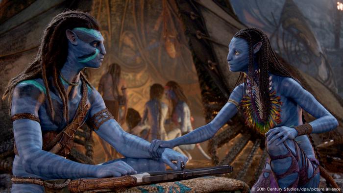 Escena de la secuela de Avatar: la forma del agua, dirigida por Cameron.